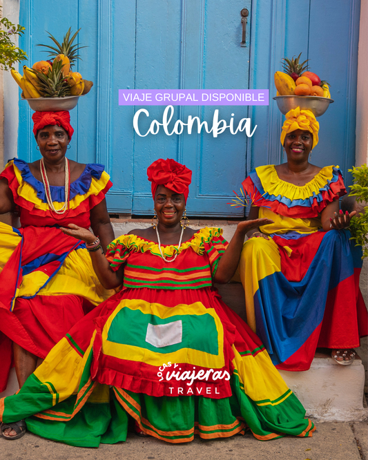 Viaje grupal a COLOMBIA solo para mujeres FEBRERO Y AGOSTO 2026