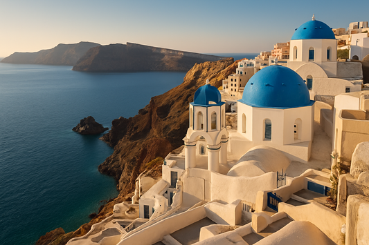 imagen gracia hiperealista sin letras santorini